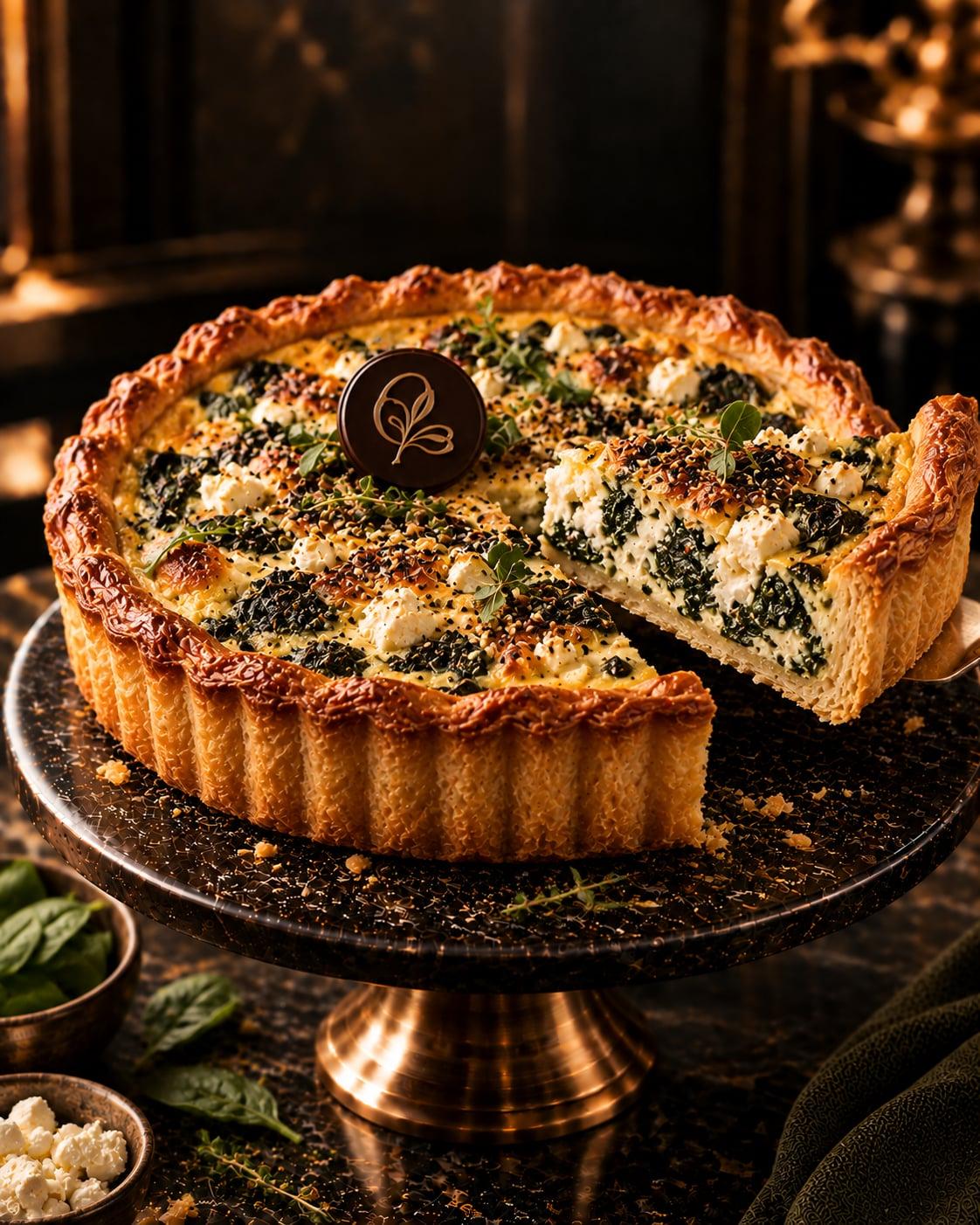 Ispanak & Beyaz Peynir Tart