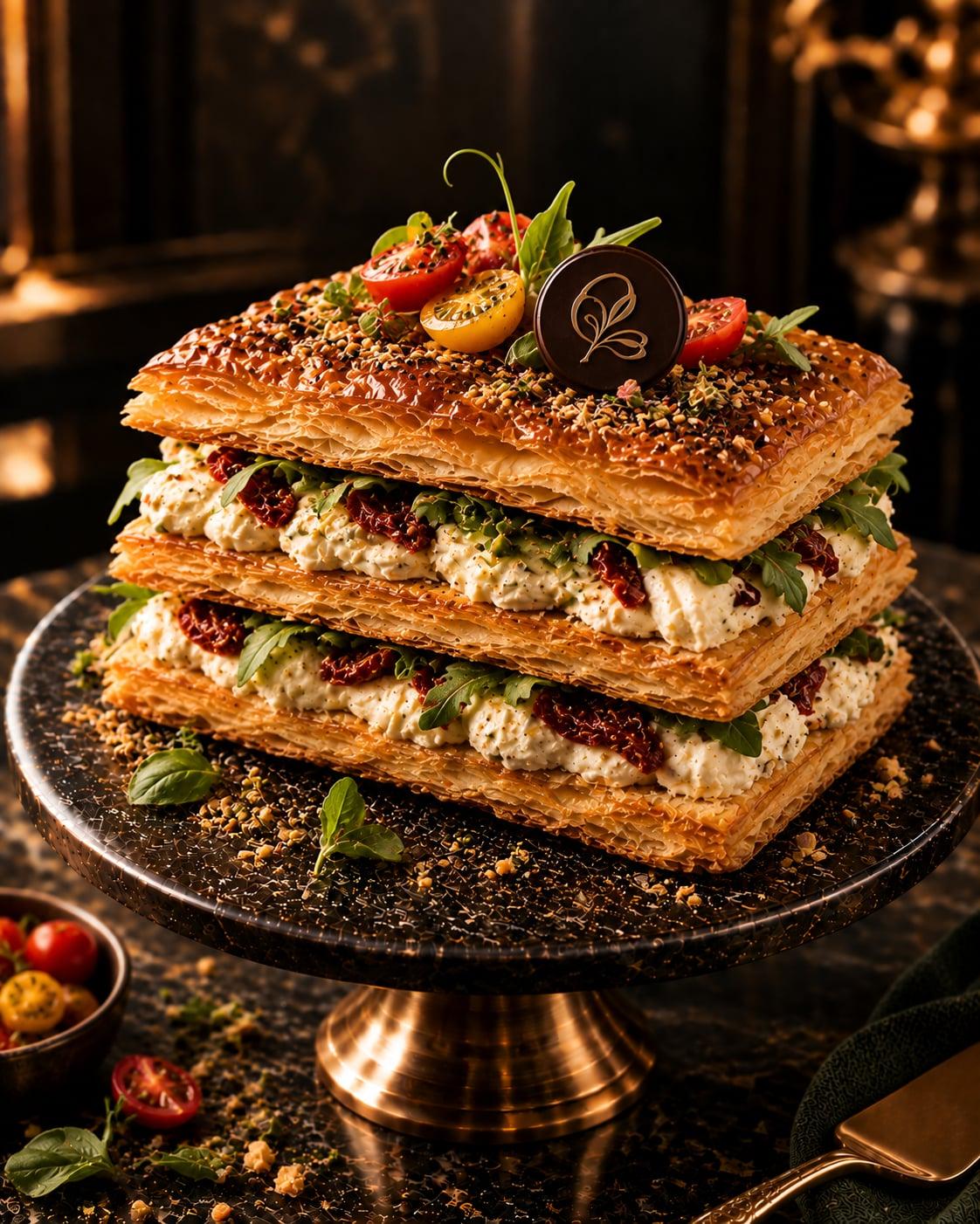 Peynirli Mille-feuille
